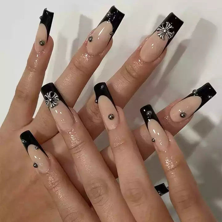 Ballerina French Press Nails