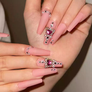 Ballerina French Press Nails